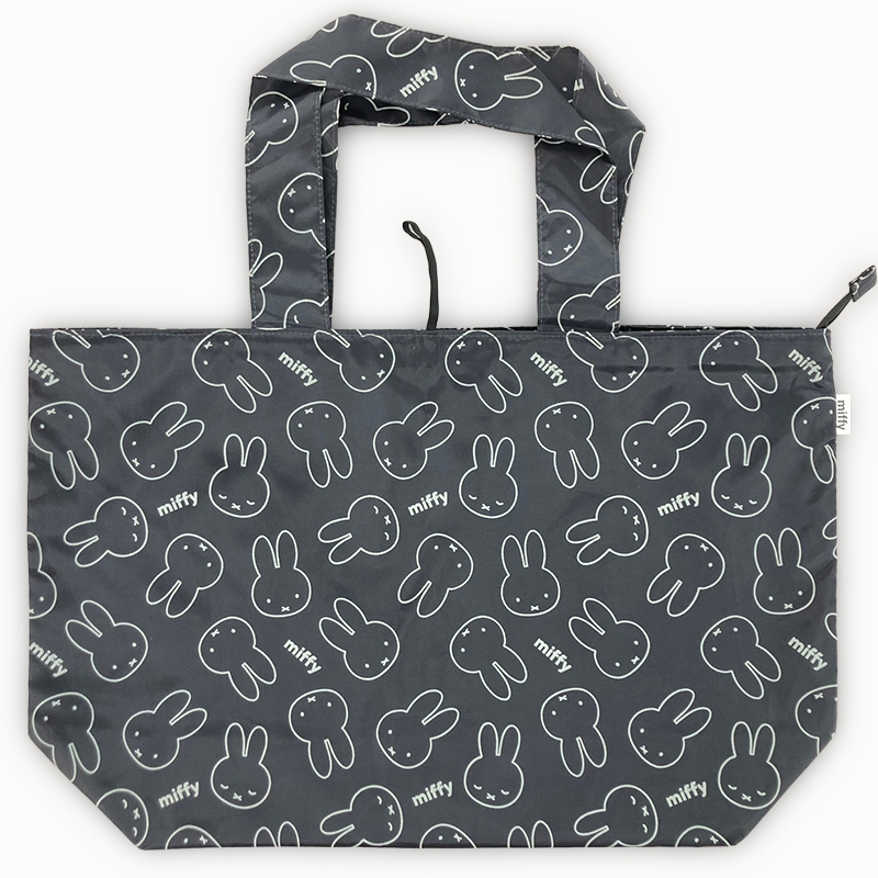 miffy エコバッグL ミッフィーフェイス GY